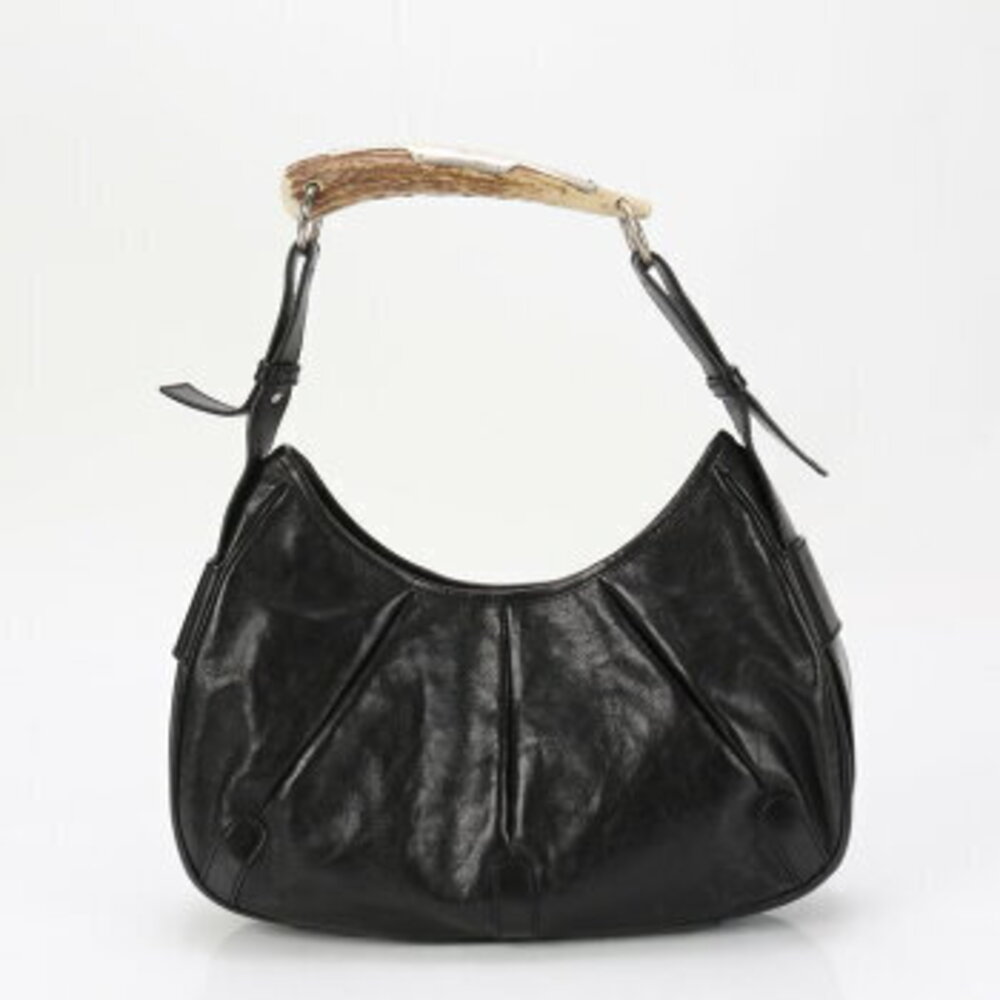 Yves Saint Laurent Mombasa Rive Gauche square leather shoulder bag Tote ESY - Picture 5 of 14